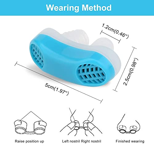 MAPPERZ Nose Snoring Relief Nasal Strips/Nose Strips for Snoring/Anti Snoring Device for Men Women
