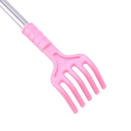 MAPPERZ Khujli Stick Plastic/Back Body Itch Scratcher Rod/Massage Stick Portable Extendable Telescopic Back Scratcher Hand Massage Tool - Pack of 1, Multicolor