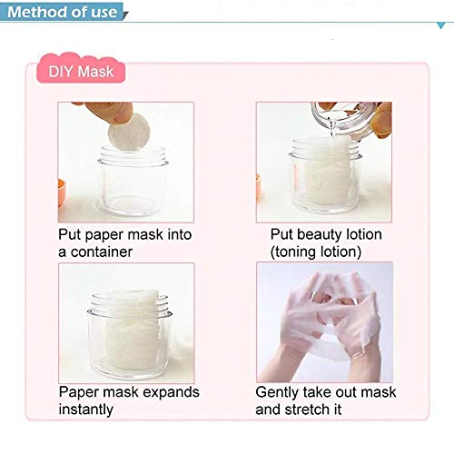 Mapperz Compressed Facial Lotion Tissue Paper DIY Home Spa Coin Face Mask | Compressed Facial Whitening Tablet Face Mask Sheet for Women and Girl (pack of 10)