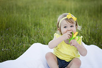 MAPPERZ Baby Banana - Corn Cob Toothbrush, Training Teether Tooth Brush for Infant Baby and Toddler