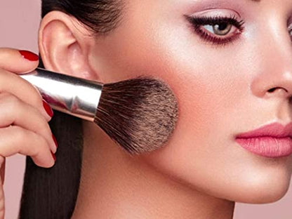 MAPPERZ Makeup Brushes Set Of 12, Eyeliner Eyeshadow Blending Brush, Wool Make Up Brush Set ,Powder Face Foundation, Eyeshadow, Eyeliner, Lip, Cosmetic Brushes