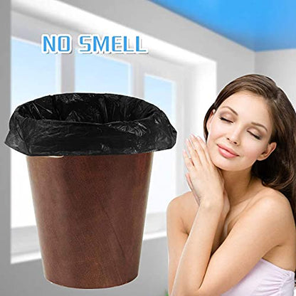 MAPPERZ Premium Biodegradable Kitchen Trash Bags, Garbage Plastic Blackout Bags, Size:- 17 X 19 Inches (Medium), 30 Bags Dustbin Bag/Trash Bag/Rolls/Extra large/Black Color, Pack Of 2 Roll