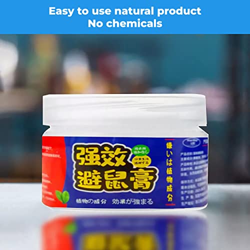 MAPPERZ Deratization cream Rodent repellent Rat repellent gel Easy to use natural product no chemicals, 120 ml, Pack Of 1