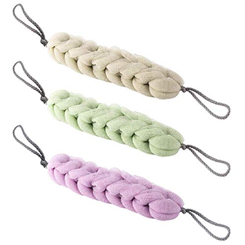 MAPPERZ Back Stretchable Loofah/ Sponge Men and Women/ Scrubber for Bathing - Multicolor