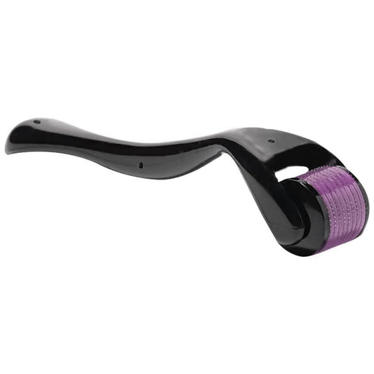 MAPPERZ derma roller 0.5mm for hair regrowth | needle roller for hair growth with 540 Titanium micro needles for Scalp, Face and Beard | Treats Acne, Scar, Skin Ageing, Stretchmarks | for men/women
