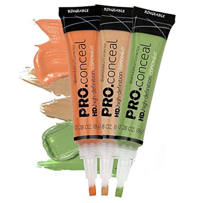 MAPPERZ Under Eye Full Coverage Concealer - for Dark Circles, Fine Lines, Redness & Discoloration - Waterproof - Anti-Aging - Natural Finish