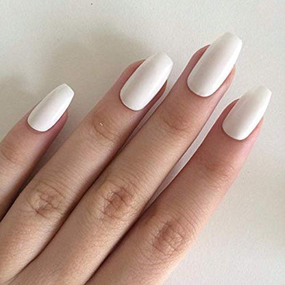 Mapperz false nails | artificial nails with glue | artificial nails set natural | Artificial Nails Set With Glue | Acrylic Nails Set Of 100 Pcs and Artificial Nail Glue 3 gram Artificial Nails Reusable