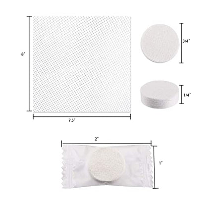 MAPPERZ Tablets Paper Towel Capsules Compressed Cloth Wipes Paper Tissue Mask for Outdoor Travel