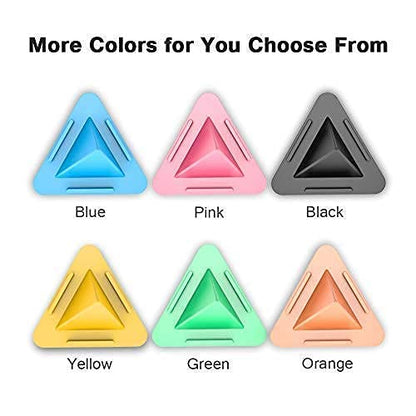 MAPPERZ Univeral Portable Three-Sided Pyramid Shape Desktop/Table Mobile Holder Stand Compatible with All Mobile Phone