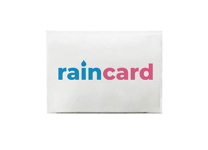 MAPPERZ Unisex Polyester Rain Card/Single Layer Disposable Rain Card for Men Women - BlueWaterproof Raincoat