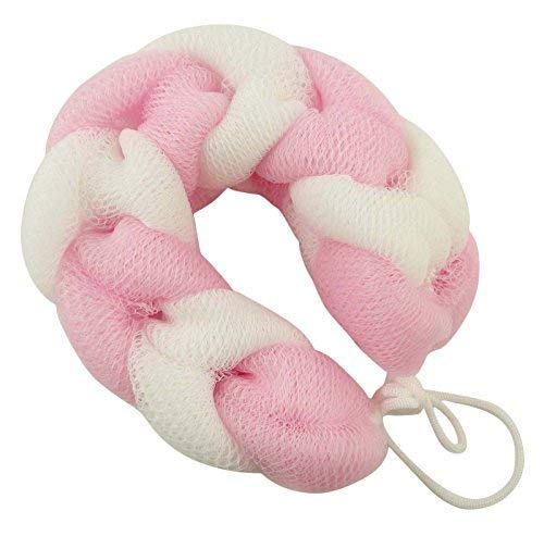 MAPPERZ Back Stretchable Loofah/ Sponge Men and Women/ Scrubber for Bathing - Multicolor