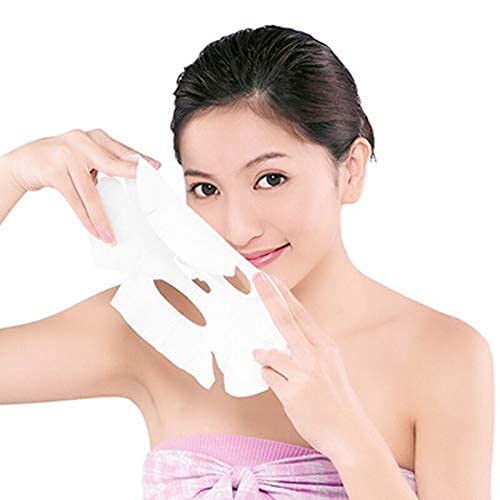Mapperz Compressed Facial Lotion Tissue Paper DIY Home Spa Coin Face Mask | Compressed Facial Whitening Tablet Face Mask Sheet for Women and Girl (pack of 10)