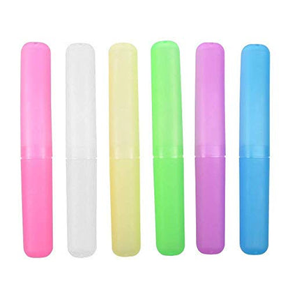MAPPERZ Anti Bacterial Toothbrush Container/Tooth Brush Travel Covers/Case/Holder/Cases - Multicolor