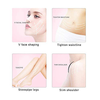 MAPPERZ 3D Manual Roller Massager/Body Massager/ 360 Rotate Roller Face Body Massager/Skin Lifting/Wrinkle Remover and Facial Massage/Relaxation and Skin Tightening Tool/Unisex - Silver