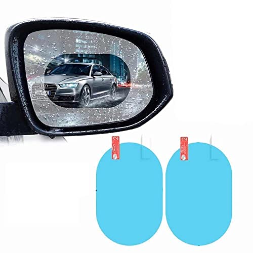 MAPPERZ Anti Fog Film for Car Mirror and Window Rainproof Anti-Water Protective Film Sticker for Car