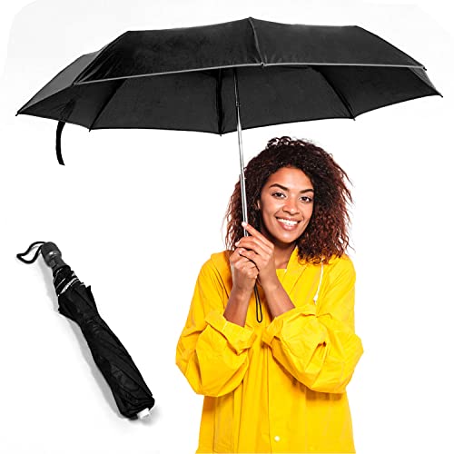MAPPERZ Light And Beautiful Travel Umbrella, Automatic, Durable, Premium Grip, Vibrant Designs, Folding Umbrella for Rain, Sun Light for 2 Persons for Adult Men Women, Random Color