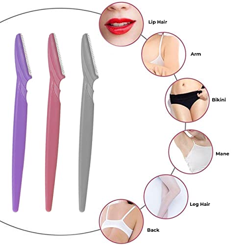 MAPPERZ Bikini Razor for Women | Trimming and Hair Removal Body Razor | Razor for Sensitive Area | Reusable Razor | Irritation Free Shave | Protective Sleeve | Painless Hair Removal