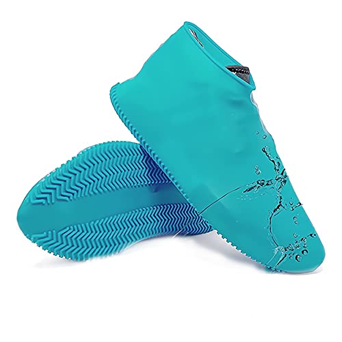 MAPPERZ Unisex Silicon Anti Slip Water Resistant Overshoes/Shoe Cover for Rain/Protector Shoe Rain Cover for Men, Women - Multicolor