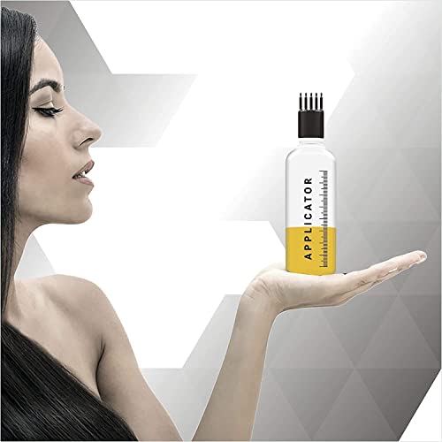MAPPERZ Hair Root Applicator Bottle Applying Hair Oil Shampoo and Medicine 120 ml with Graduated ScalePc2