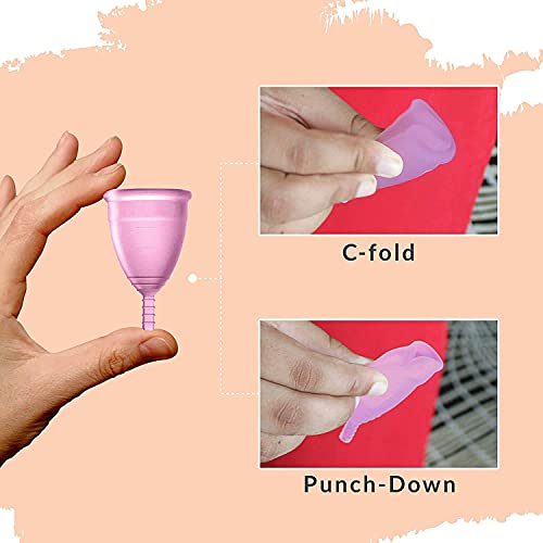 MAPPERZ Reusable Menstrual Cup for Women/ Small Size/ Silicone body/ Odour and Rash Free/ Protection for Up to 10-12 Hours