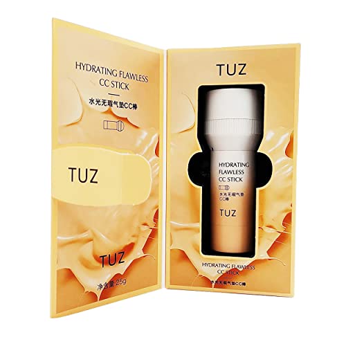 MAPPERZ Air Cushion CC Cream Mushroom Head Foundation Stick Moisturizing CC Stick for Makeup Long Lasting, Waterproof, Full Coverage- 25g