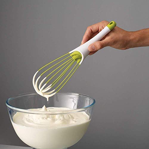 Mapperz Magic Foldable Plastic Whisk Beater Hand Blender Mixer Froth Whisker Latte Maker for Milk Coffee Egg Beater Juicer | Whisk 2-in-1 Rotating Silicone Whisk