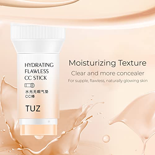 MAPPERZ Air Cushion CC Cream Mushroom Head Foundation Stick Moisturizing CC Stick for Makeup Long Lasting, Waterproof, Full Coverage- 25g