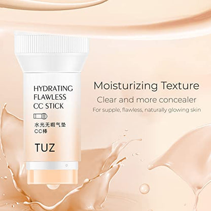 MAPPERZ Air Cushion CC Cream Mushroom Head Foundation Stick Moisturizing CC Stick for Makeup Long Lasting, Waterproof, Full Coverage- 25g