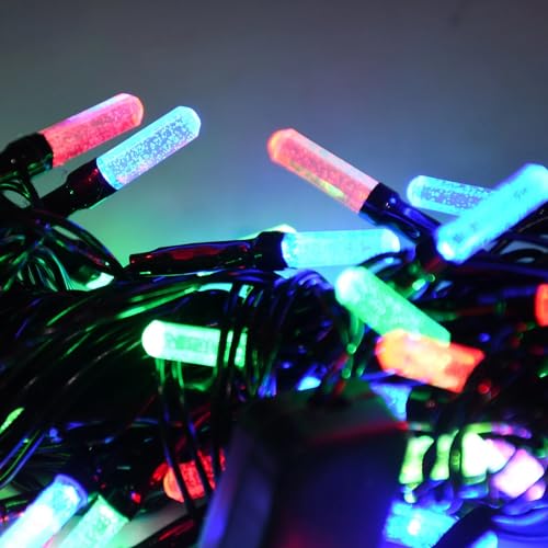 MAPPERZ Led Serial String Lights for Home Decore Copper Wire 12 Stars 138 led Lights for Birthday Festive Decore