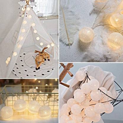 MAPPERZ Led Serial String Lights for Home Decore Copper Wire 12 Stars 138 led Lights for Birthday Festive Decore