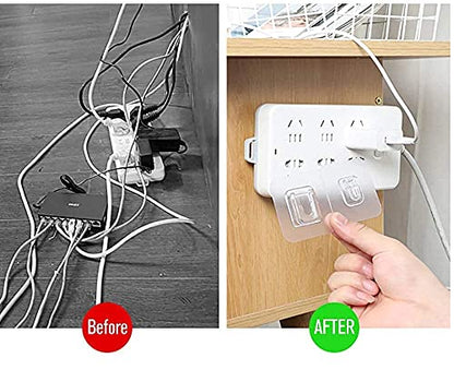 Mapperz Double-Sided Adhesive Wall Hooks- Wall-Sticking Hooks Without Punching and Nails, Waterproof and Oil-Proof, Heavy-Duty Self-Adhesive Hooks for Bathroom and Kitchen