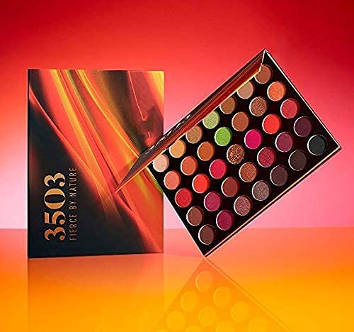 MAPPERZ 3503 Professional 35 Colors Mattes And Shimmers High Pigmented Eye shadow Palette - Multicolor