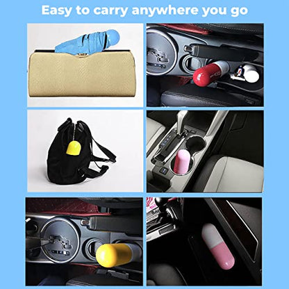 MAPPERZ Ultra Lights Mini Folding Umbrella with Compact Capsule Case