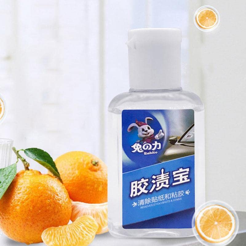 MAPPERZ Unwanted Adhesive Remover, Surface Safe Sticker Adhesive Remover Safely Removes Stickers Labels Decals Residue Tape Chewing Gum Grease Tar Crayon Glue Oil Blood Lipstick, 30ml