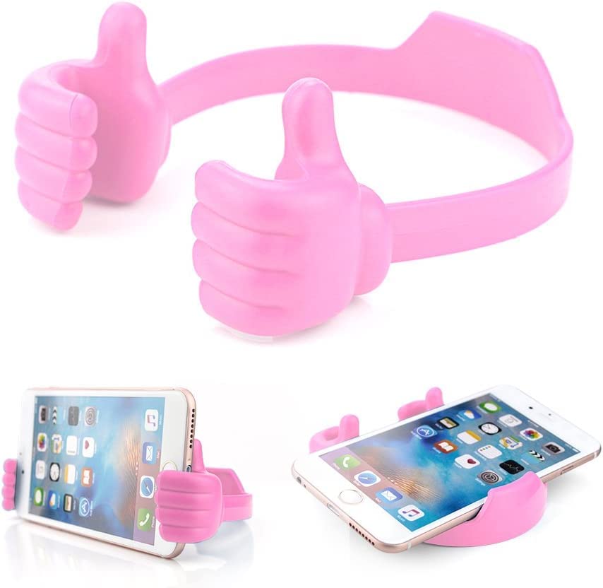 MAPPERZ OK Mobile Stand/Hand Shaped Fun Mobile Cell Phone Stand for Desk Table Mobile Holder - Multicolor