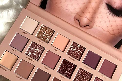 Mapperz Professional Nude Eyeshadow Palette 18 New Color Ingredients with silky Shine for