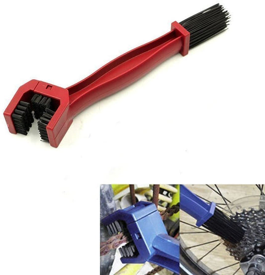 MAPPERZ Multipurpose Cycle Motorcycle Bike Chain Cleaner Brush - Multicolor