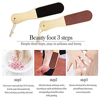 Mapperz Foot Scrubber For Dead Skin Foot Rasp Grater Pedicure Tools