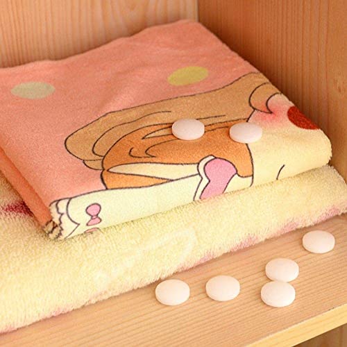 MAPPERZ Naphthalene Balls for Clothes/ Naphthalene Balls 3 in 1 Anti-Insect, Anti-Moth, Anti-pests/ Napthalene Balls for Bathroom, Cockroaches - White