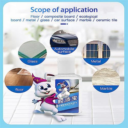 MAPPERZ Unwanted Adhesive Remover, Surface Safe Sticker Adhesive Remover Safely Removes Stickers Labels Decals Residue Tape Chewing Gum Grease Tar Crayon Glue Oil Blood Lipstick, 30ml