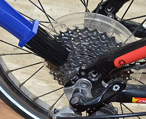 MAPPERZ Multipurpose Cycle Motorcycle Bike Chain Cleaner Brush - Multicolor