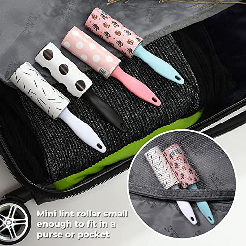 MAPPERZ Hair Lint Remover 30 Layers Lint Roller for Clothes, Furniture, Wool, Fur, Coat, Car Seats, Carpet, Fabric, Dust Cleaner, Pet Hair Remover-(Multicolor)
