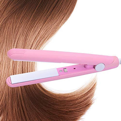 Mapperz Mini Professional Hair Straightener Flat Iron Designed for Girls - Multicolor (Pack of 1)