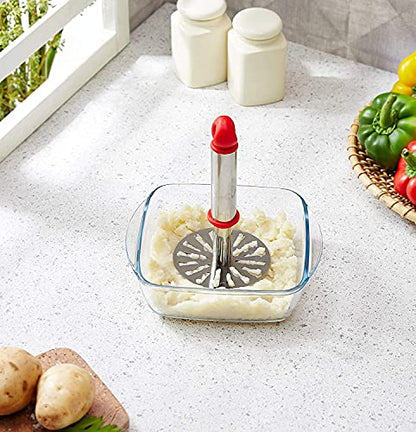 Mapperz Stainless Steel Potato Vegetable Pav Bhaji Masher | Stainless Steel Vegetable/Potato/Pav Bhaji Masher
