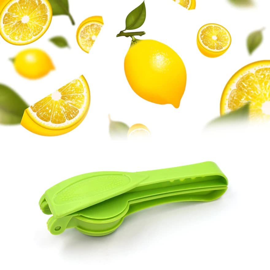 MAPPERZ Plastic Lemon Squeezer Heavy Duty Lemon Juice Extractor for Kitchen - Multicolor (Pack of 1)