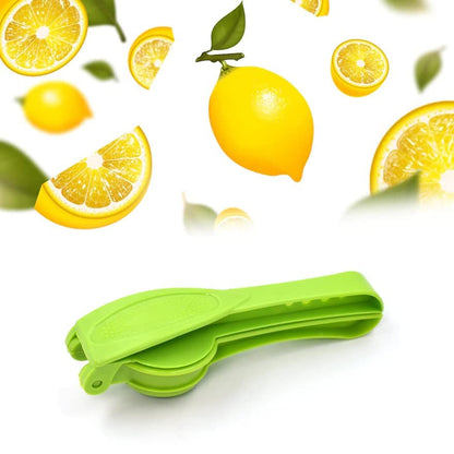 MAPPERZ Plastic Lemon Squeezer Heavy Duty Lemon Juice Extractor for Kitchen - Multicolor (Pack of 1)