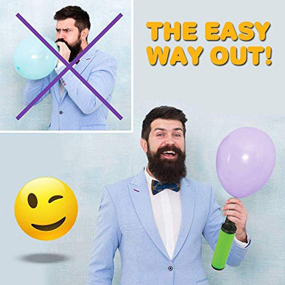 MAPPERZ Hand Balloon Inflating Air Pump/ Air Pump for Foil Balloon/ Party Ballon Air Pumper