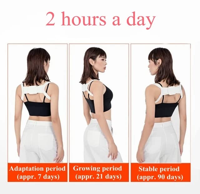 MAPPERZ Back Support Belt for Men And Women Back Shoulder Posture Correction For Back Pain Back Straight And Shoulder Support (Pack of 1)