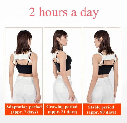 MAPPERZ Back Support Belt for Men And Women Back Shoulder Posture Correction For Back Pain Back Straight And Shoulder Support (Pack of 1)