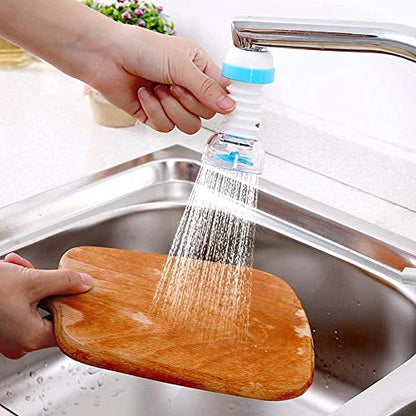 MAPPERZ 360 Degree Adjustable Rotating Plastic Water Faucet Tap Shower Extension Sink for Cleaning Dishes and Cleaning Veggies